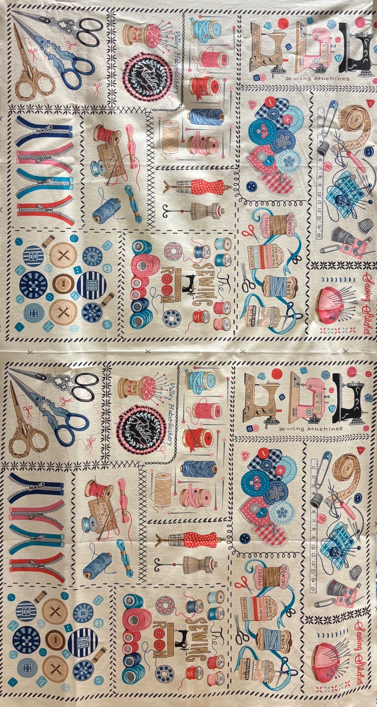 SEW VINTAGE PANEL