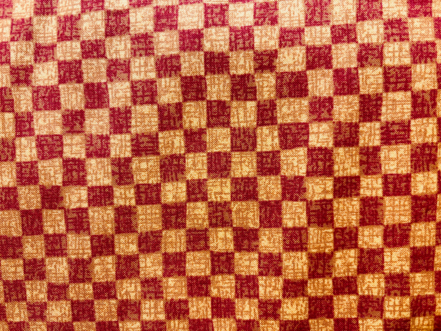 CLASSIC FOLK ART BY FABRIC-QUILT cuadros naranjas
