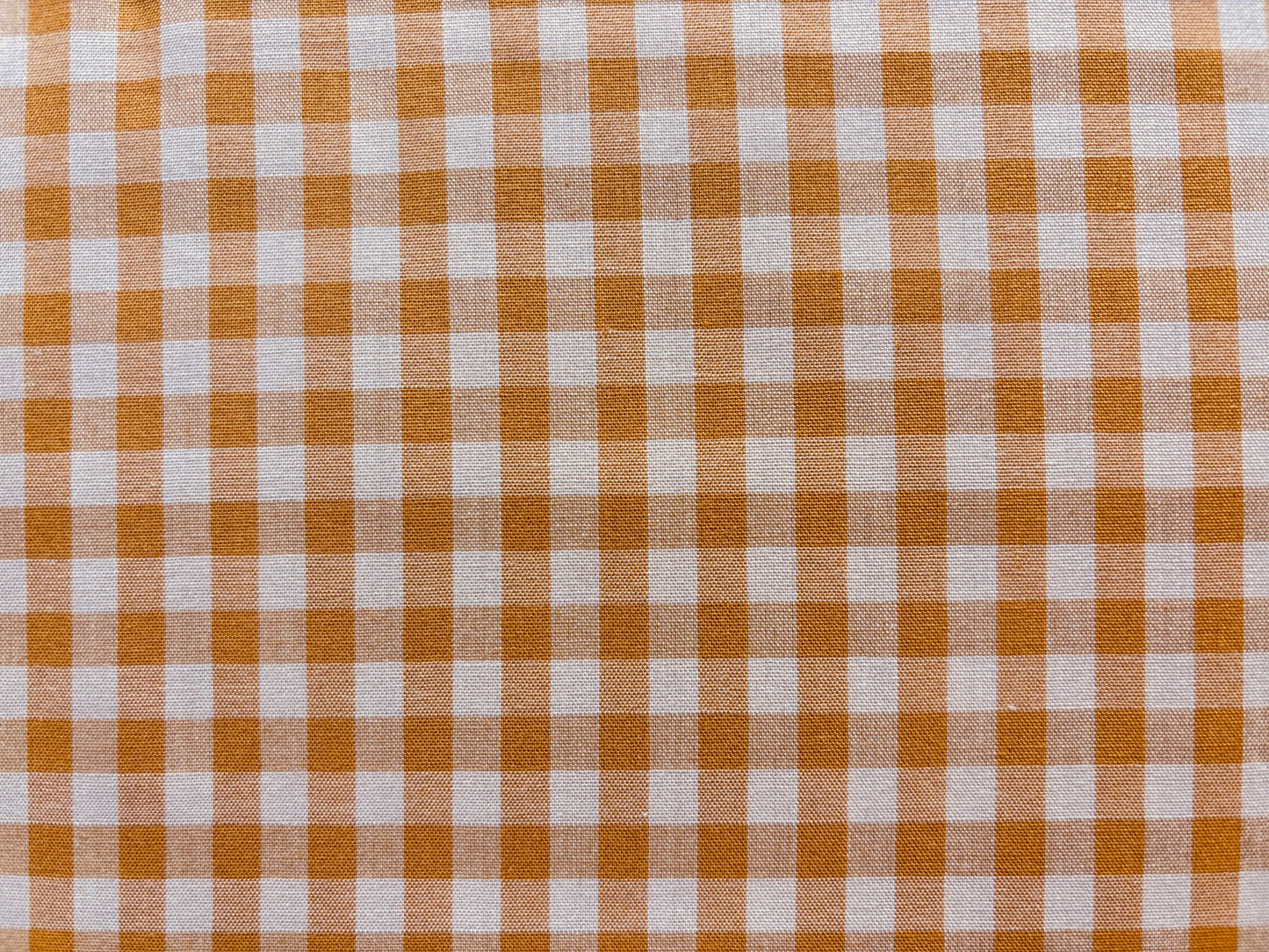 CUADRO VICHY GRANDE NARANJA