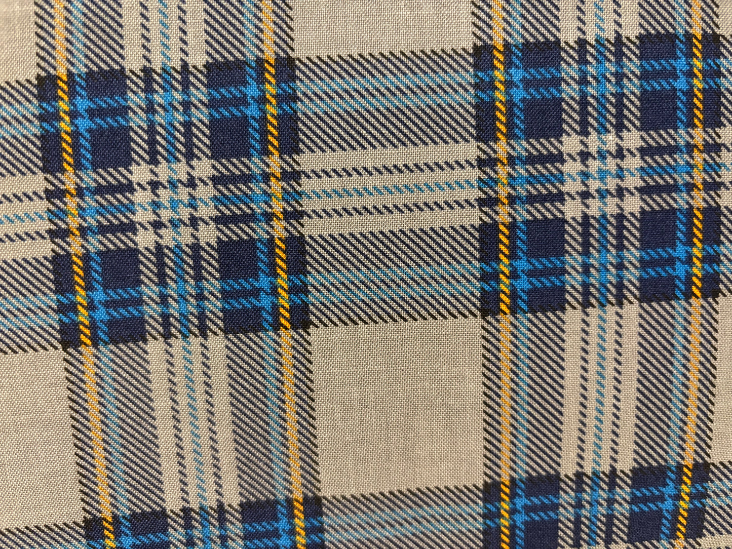 DAD PLAID BY WHISTLER STUDIOS fondo azul cuadros rayas azul