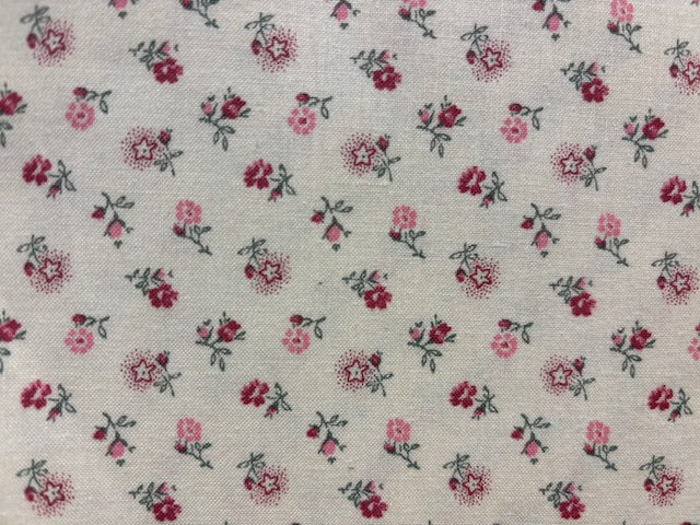 MISSISSIPPI COLLECTION BY SARA MORGAN flores rosa y granate PEQUEÑAS