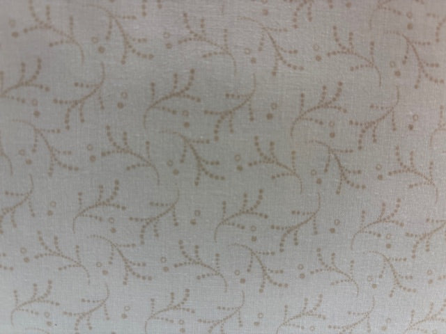 APPLE CIDER BY P&B TEXTILES fondo tostado dibujo "hojas"