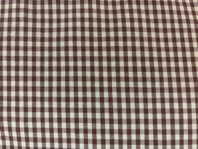 CUADRO VICHY PEQUEÑO COLOR MARRON