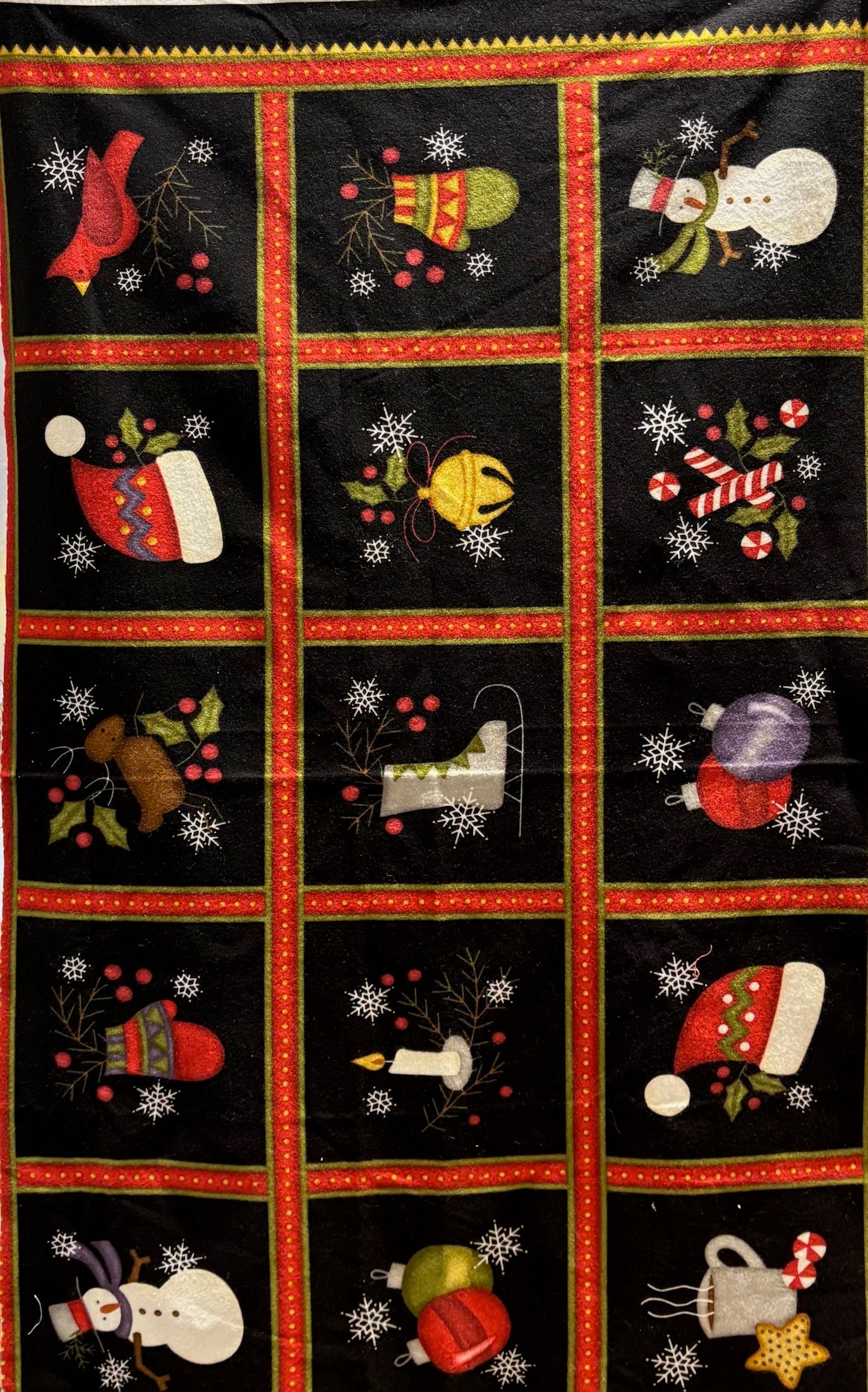 PANEL FRANELA NAVIDAD