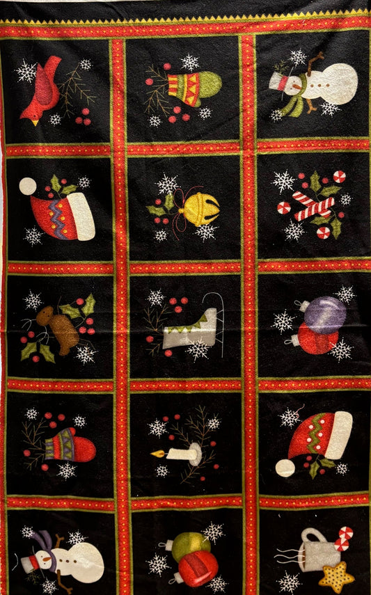 PANEL FRANELA NAVIDAD