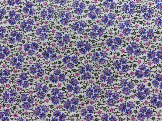 COLECCION FLORAL azul/lila