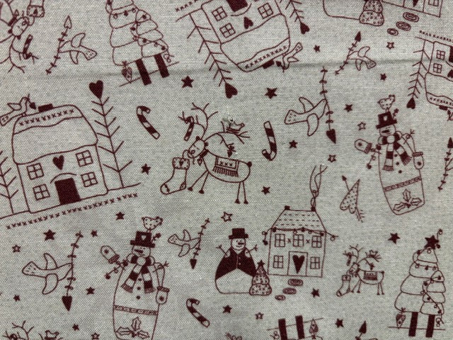 LET PEACE AND JOY FILL YOUR HOME muñeco de nieve y casas
