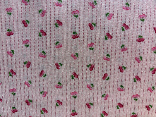 CEREZAS fondo rosa