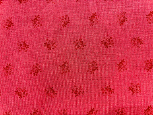 REPRO REDS  flores fondo rojo