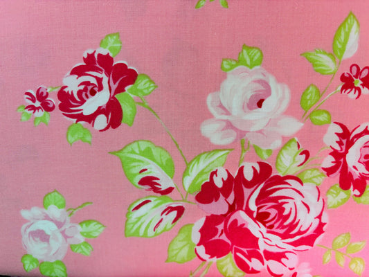 DARLA BY TANYA WHELAN flor grande fondo rosa