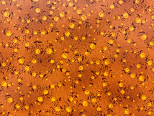 GRATITUDE AND GRACE BY KIM DIEHL  fondo naranja flores