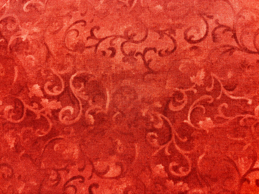 ESSENTIALS WILMONGTON PRINTS hojas rojo