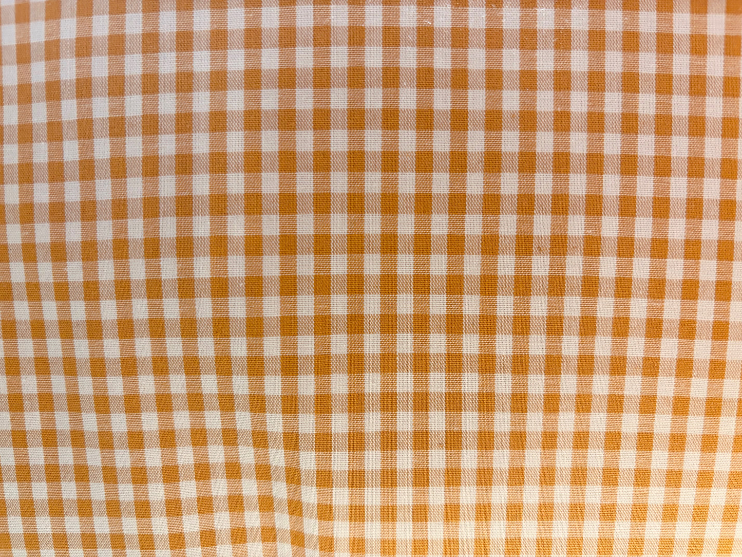 CUADRO VICHY NARANJA PEQUEÑO