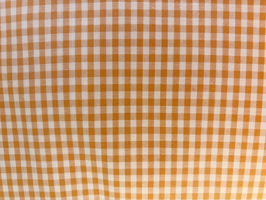 CUADRO VICHY NARANJA PEQUEÑO