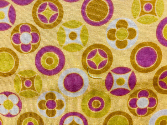 WILWOOD fondo amarillo dibujos circulo