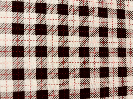 WE WHISH YOU A MERRY CHRISTMAS, KIM CHRISTOPHERSON  cuadro negro y blanco raya roja