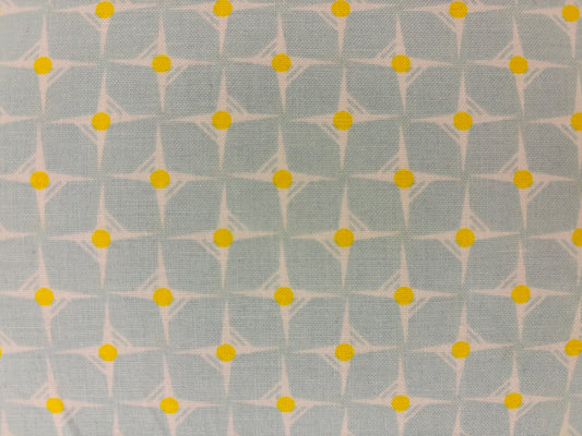 NICEY JANE  fondo azul claro lunar amarilla estrella