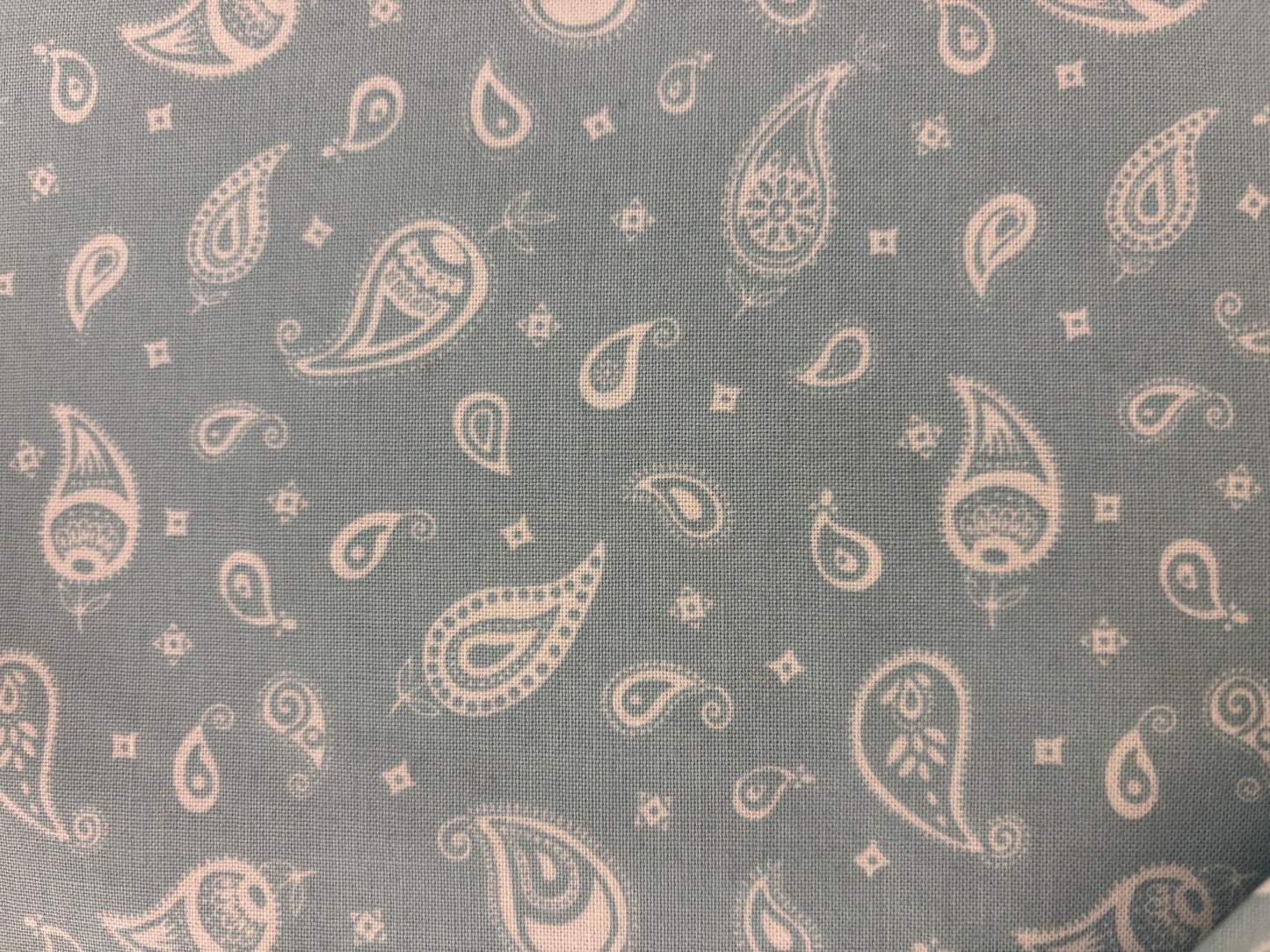 KARMA BABY BY MINT BLOSSOM  fondo azul con amebas blancas