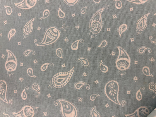 KARMA BABY BY MINT BLOSSOM  fondo azul con amebas blancas
