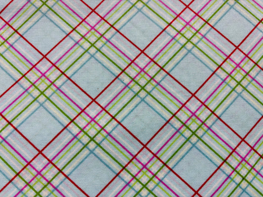 SUGAR HILL BY TANYA WHELAN fondo azul cuadro lineas colores