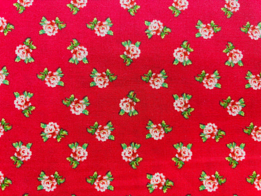 SWEET BEGINNINGS BY JERA BRAUDVIG  fondo granate y rosas