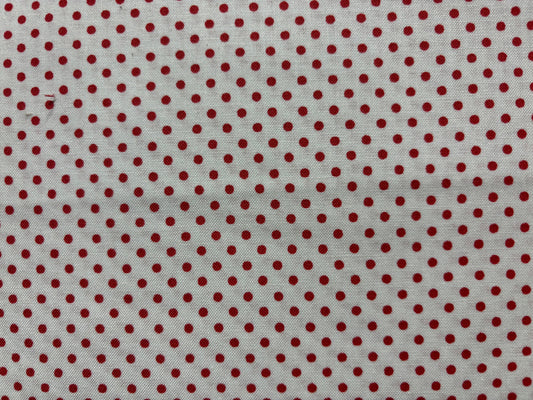 THE HENLEY STUDIO   fondo blanco lunar granate pequeña