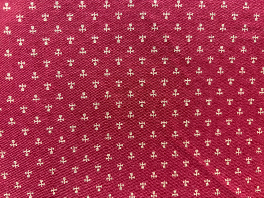 REPRO REDS  fondo granate dibujo pequeñO