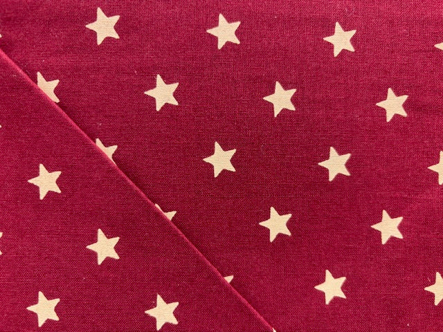 FONDO GRANATE Y ESTRELLAS AMARILLAS