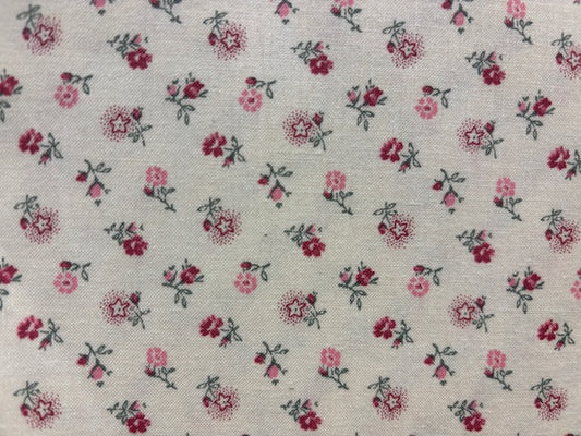 MISSISSIPPI COLLECTION BY SARA MORGAN  flores rosa y granate PEQUEÑAS