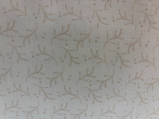 APPLE CIDER BY P&B TEXTILES  fondo tostado dibujo "hojas"