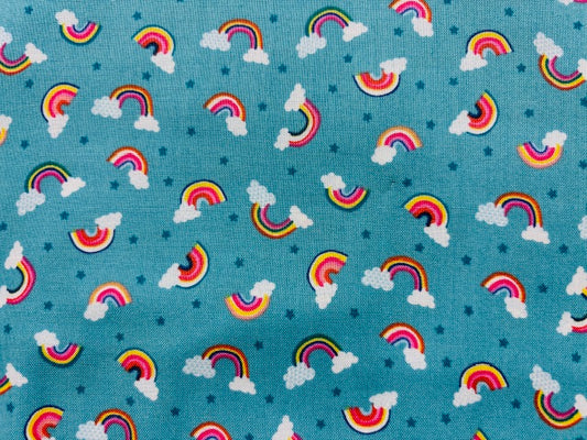 DAYDREAM RAINBOWS , FONDO AZUL ARCOIRIS