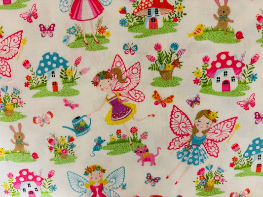 DAYDREAM FAIRIES , FONDO BLANCO HADAS Y SETAS