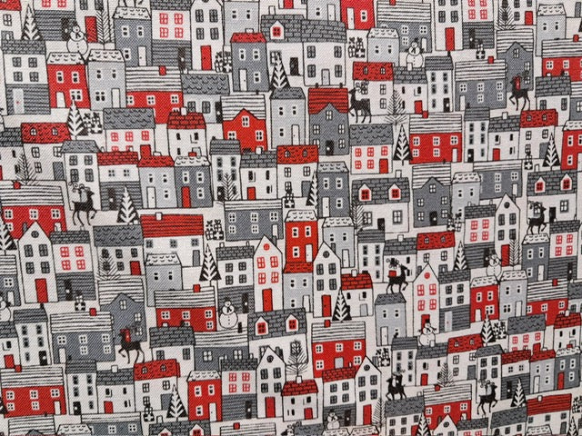 SCANDI HOUSES , MAKOWER  casas roja y gris