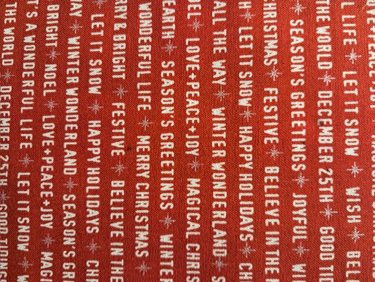 CHRISTMASTIME, ELECTRIC ELEMENTS   fondo rojo frases navideñas
