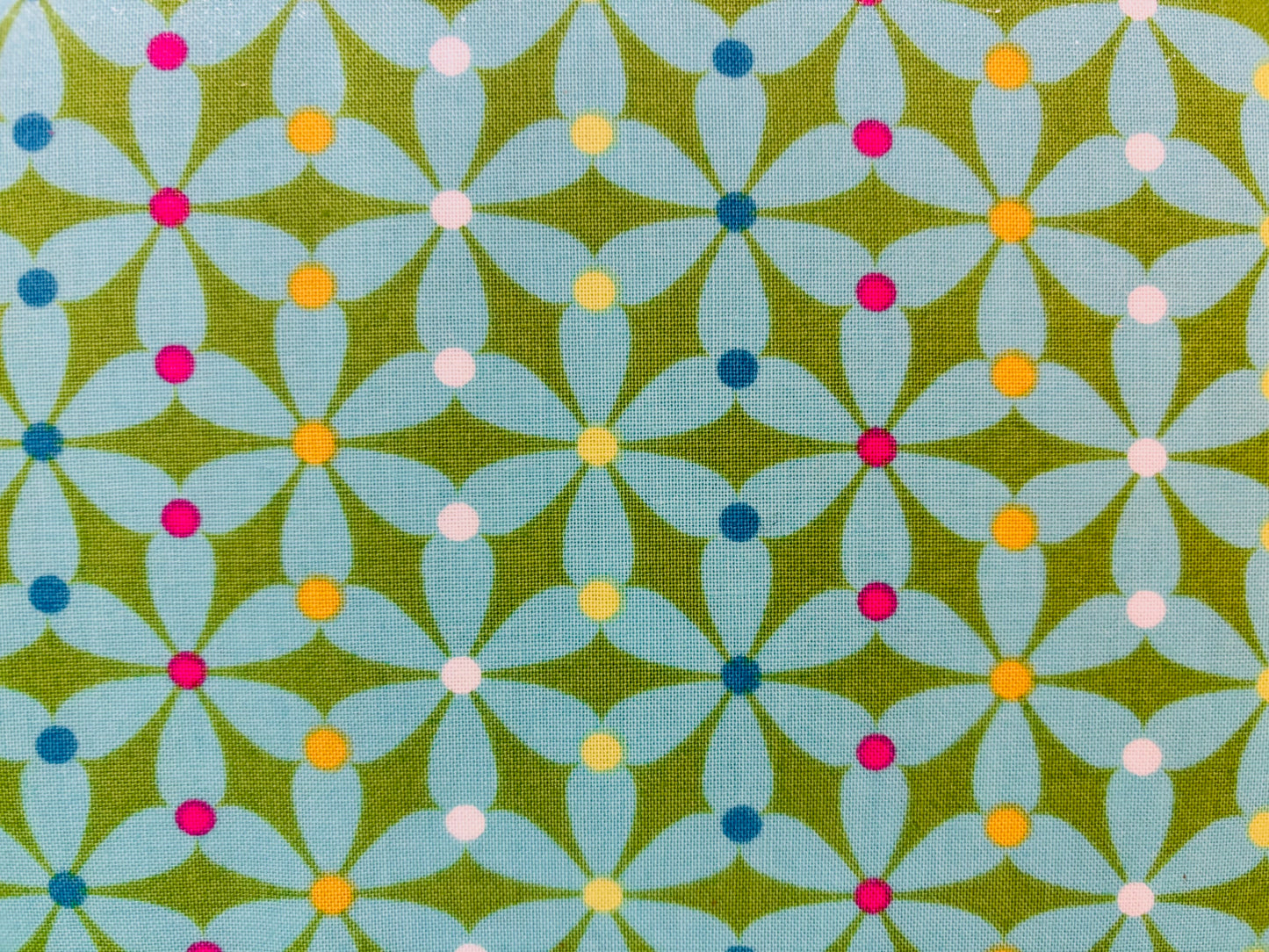 SUMMERSAULT BY ERIN MCMORRIS dibujo colores fondo verde